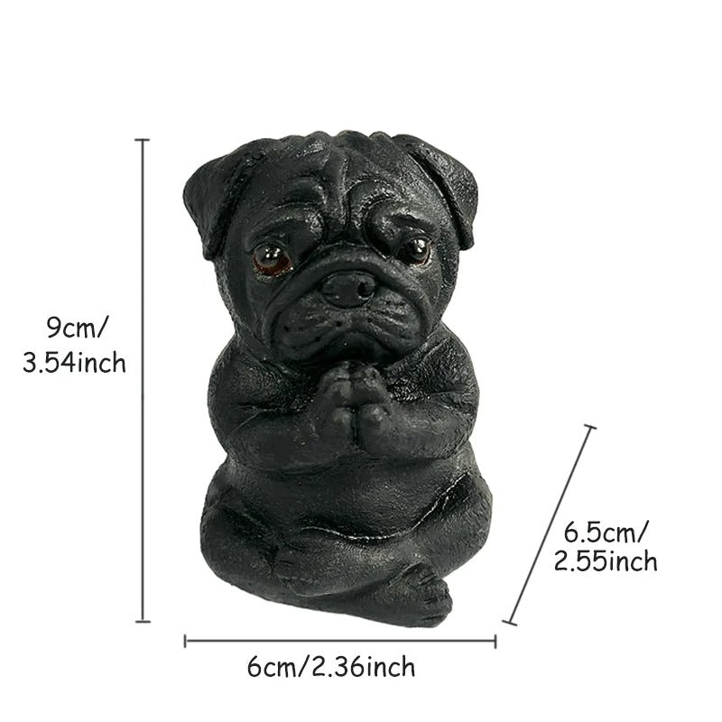 Realistic Pug Statues