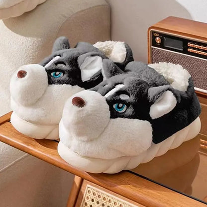 Cozy Husky Indoor Shoes / Slippers