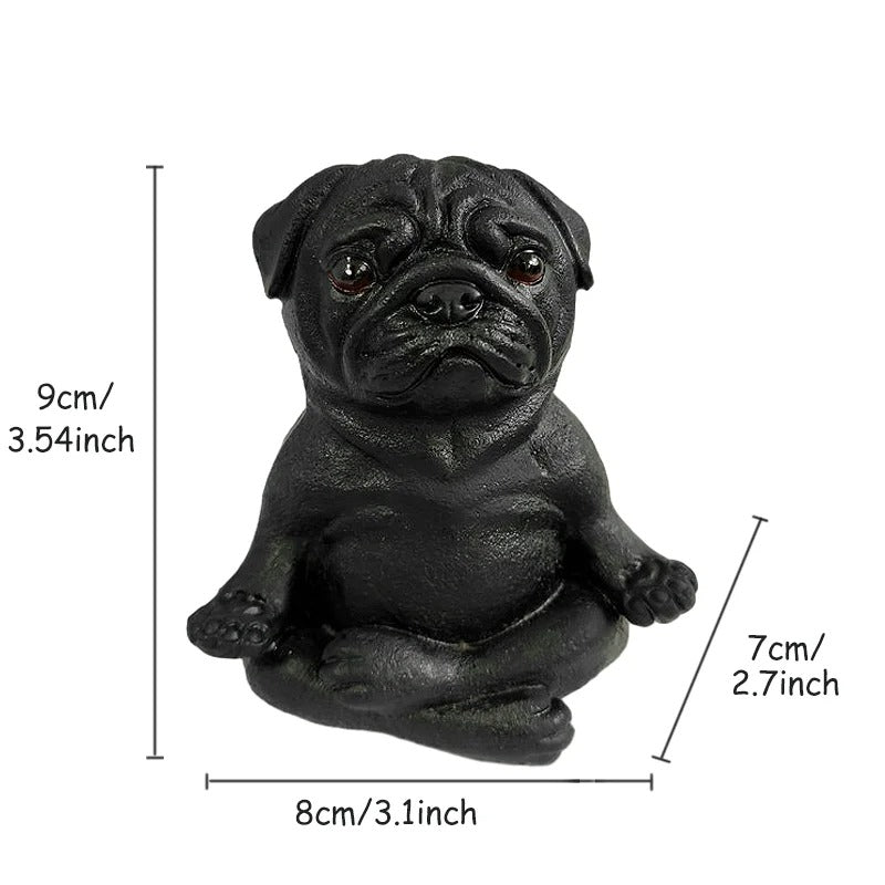 Realistic Pug Statues