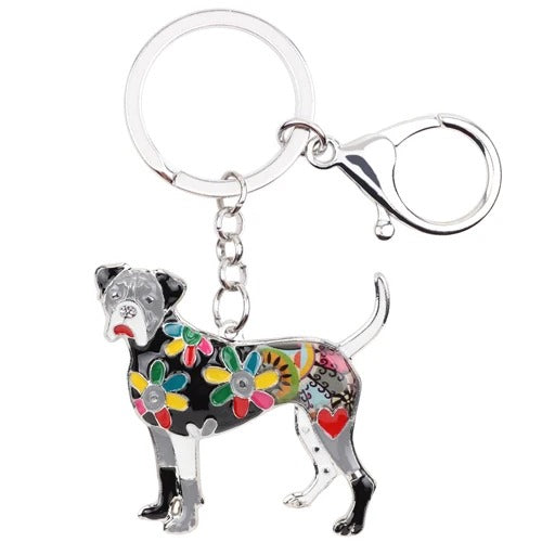 Artistic Boxer Necklace / Keychain