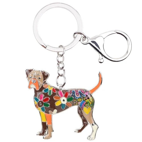 Artistic Boxer Necklace / Keychain