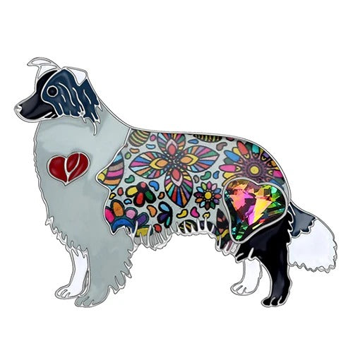 Artistic Border Collie Jewelry