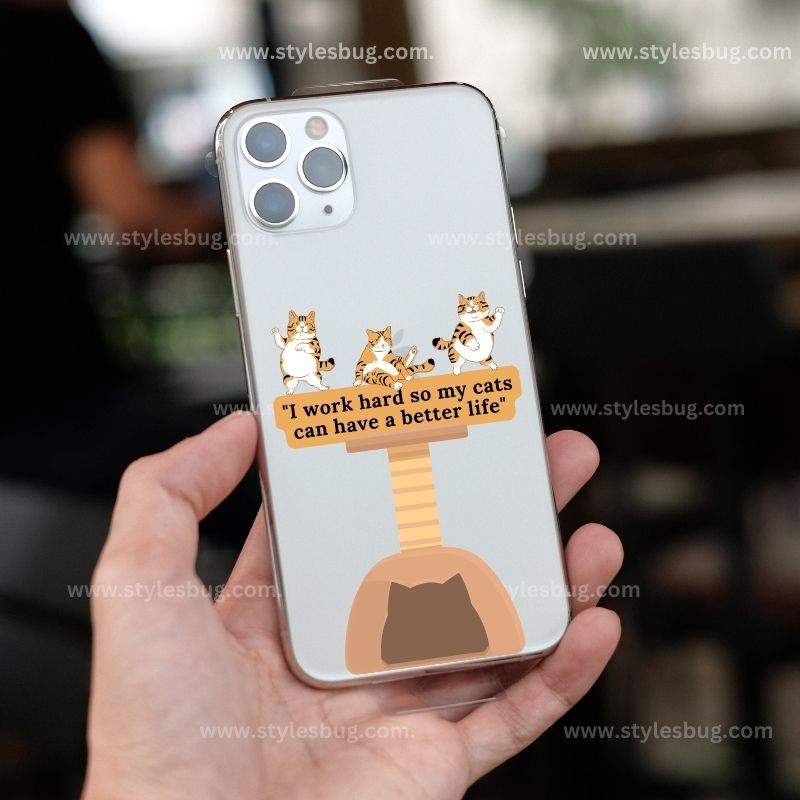 Funny Cat Breed phone cases from Style's Bug (UV printed)