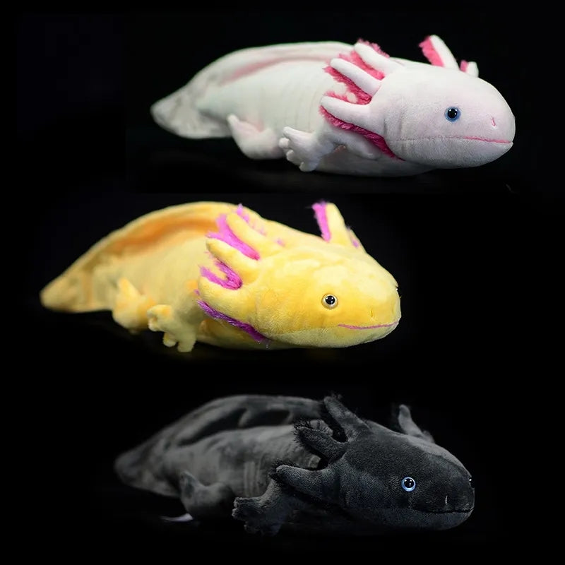 Realistic Axolotl plushies