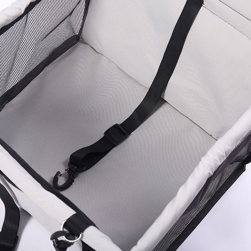 Foldable Car Pet Seat with Safe Belt - Style's Bug