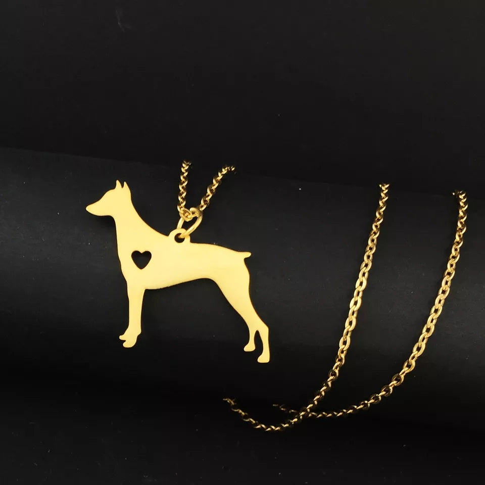 PAWsonalized Dobermann Necklaces by Style's Bug - Style's Bug