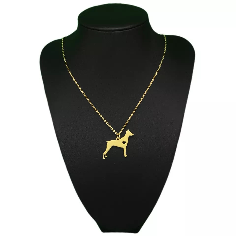 PAWsonalized Dobermann Necklaces by Style's Bug - Style's Bug