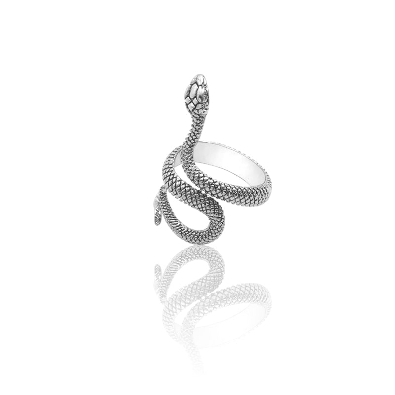 Elegant Snake ring by Style's Bug (2pcs pack) - Style's Bug Black