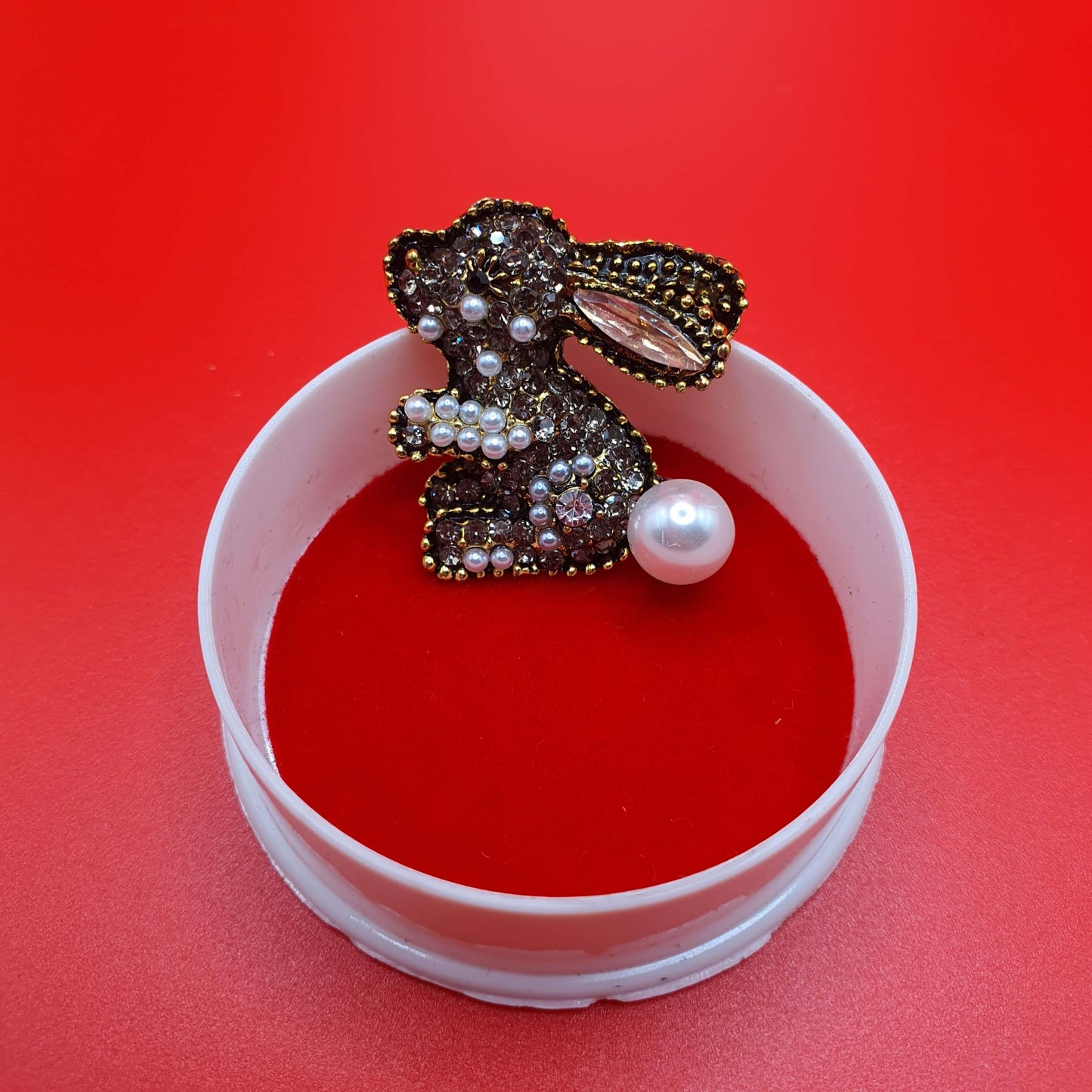 'Baby Bunny Twins' brooches