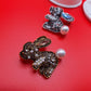'Baby Bunny Twins' brooches