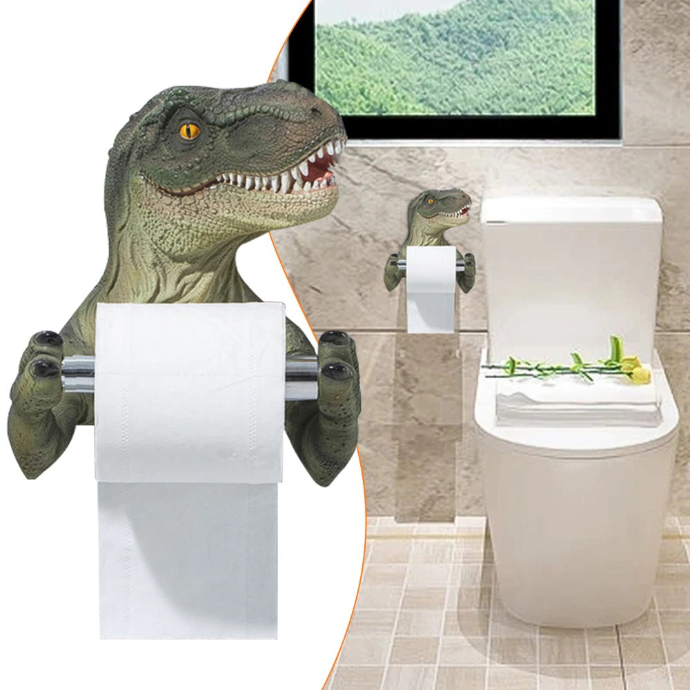 "ToiletPaperSaurs" Bathroom racks - Style's Bug
