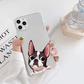 "Starring cartoon Boston Terrier" iPhone case - Style's Bug