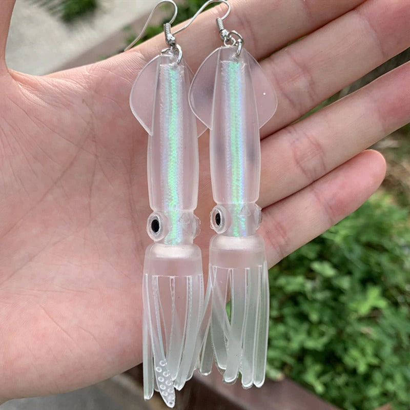 Luminous Squid earrings (2 pairs pack) - Style's Bug Color tube (not Luminous)