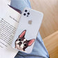 "Starring cartoon Boston Terrier" iPhone case - Style's Bug