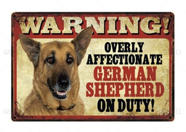 Overly Affectionate Dog Warning signs - Style's Bug German Shepherd