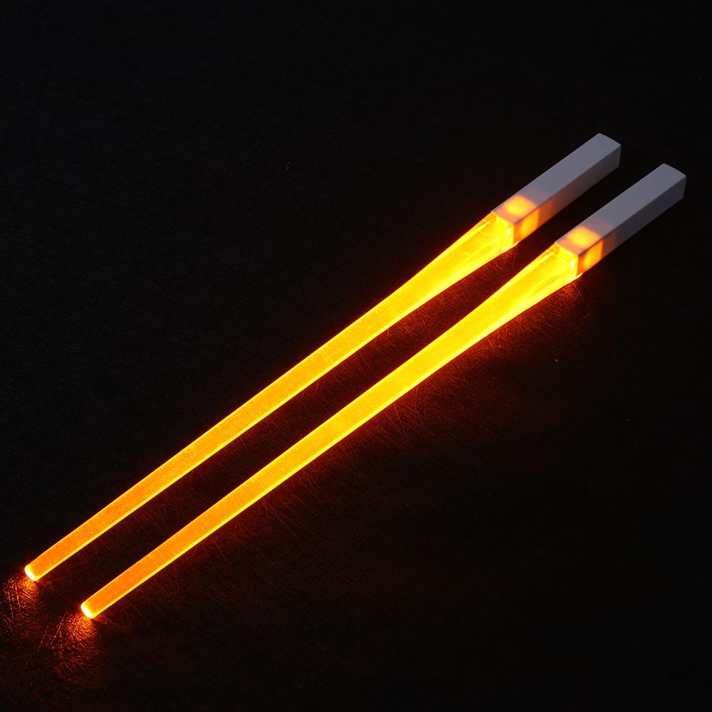Lightweight LED Chopsticks by Style's Bug - Style's Bug Orange