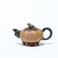 "Frog on the Lotus" Handmade Purple clay Teapot - Style's Bug