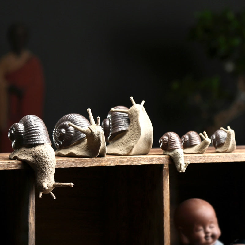 Realistic Snail ornaments - Style's Bug All the six Snails - 20% OFF