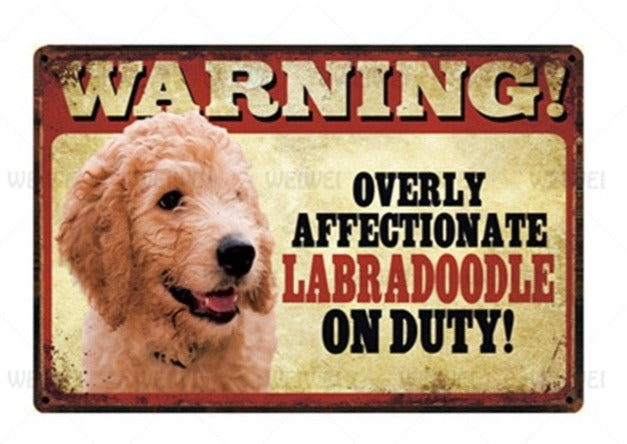 Overly Affectionate Dog Warning signs - Style's Bug Labradoodle