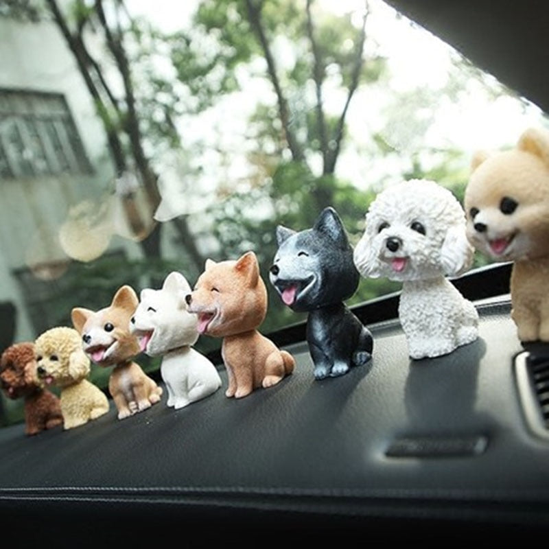 "Shaking Head Puppies" Car ornaments - Style's Bug