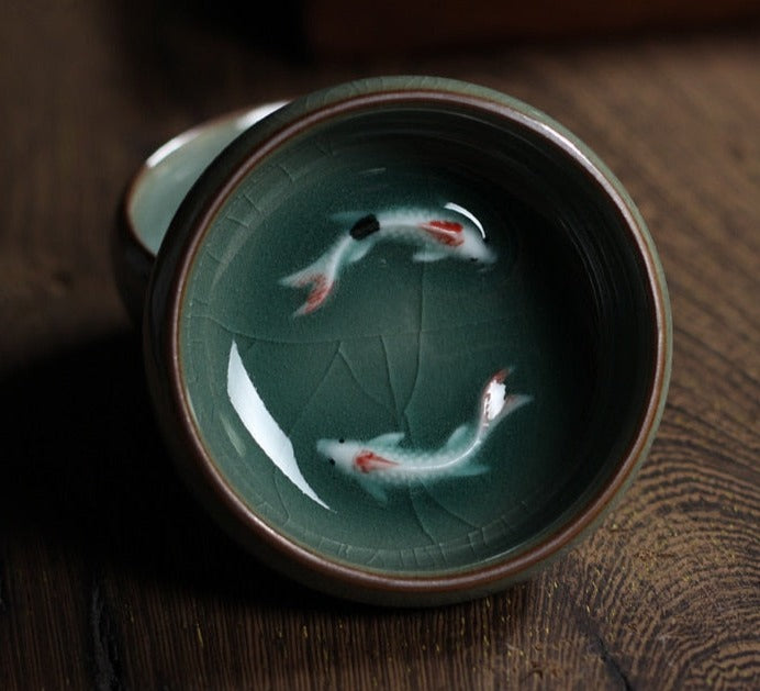 Koi Tea cup by Style's Bug - Style's Bug A