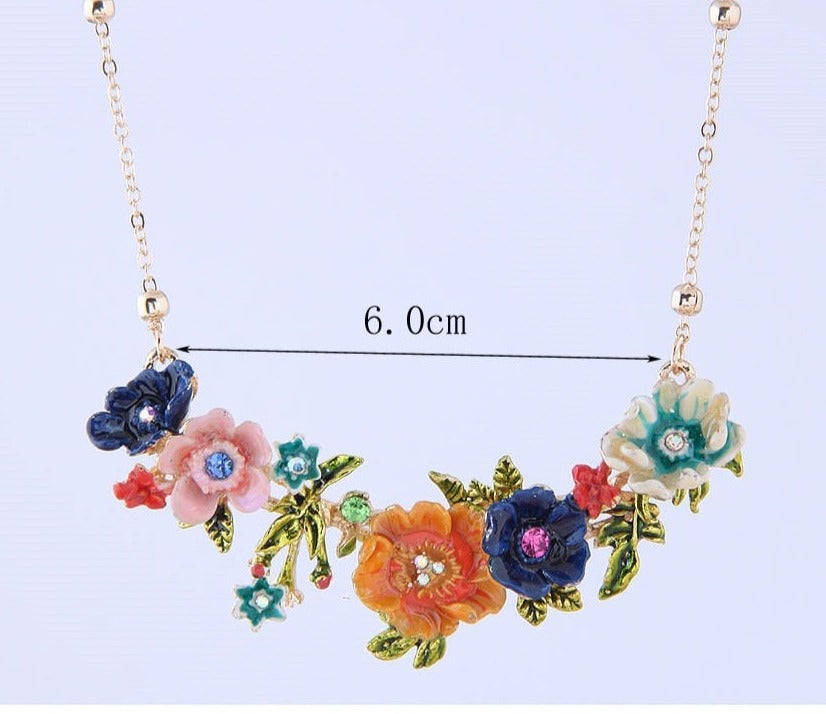"Fancy Garden" Choker Necklaces by SB - Style's Bug