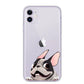 Funny cartoon French Bulldog iPhone cases - Style's Bug B / For iPhone 7 8 SE20
