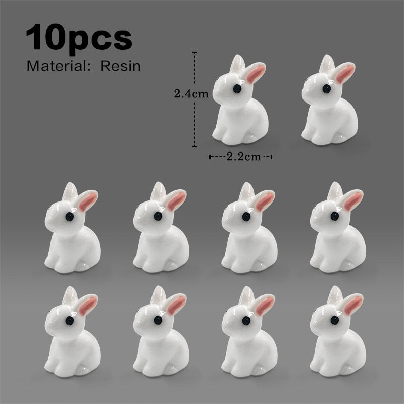 The world of mini Rabbits - Style's Bug 10pcs - White Rabbit