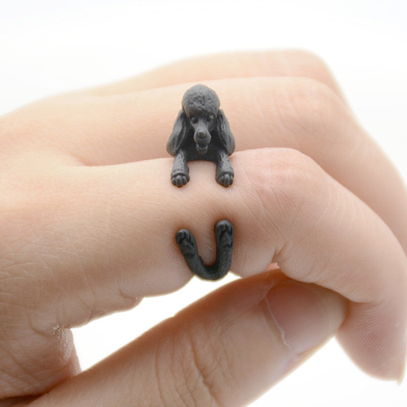 Vintage Poodle ring (One Size) - Style's Bug