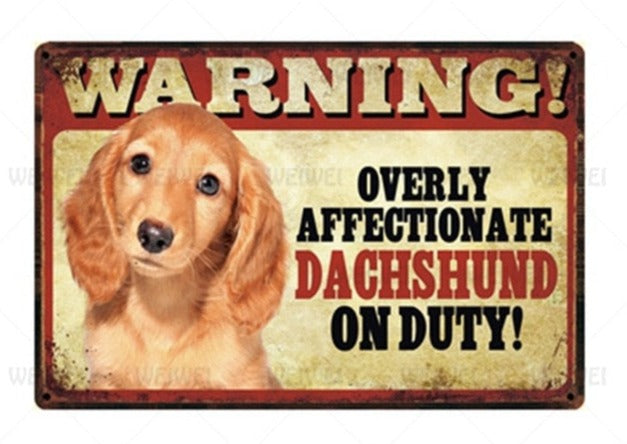 Overly Affectionate Dog Warning signs - Style's Bug Dachshund