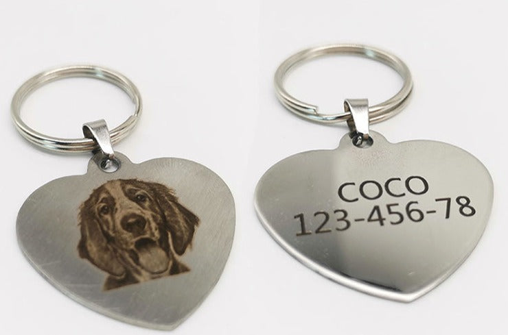 Custom pet tag/keychain by Style's Bug - Style's Bug