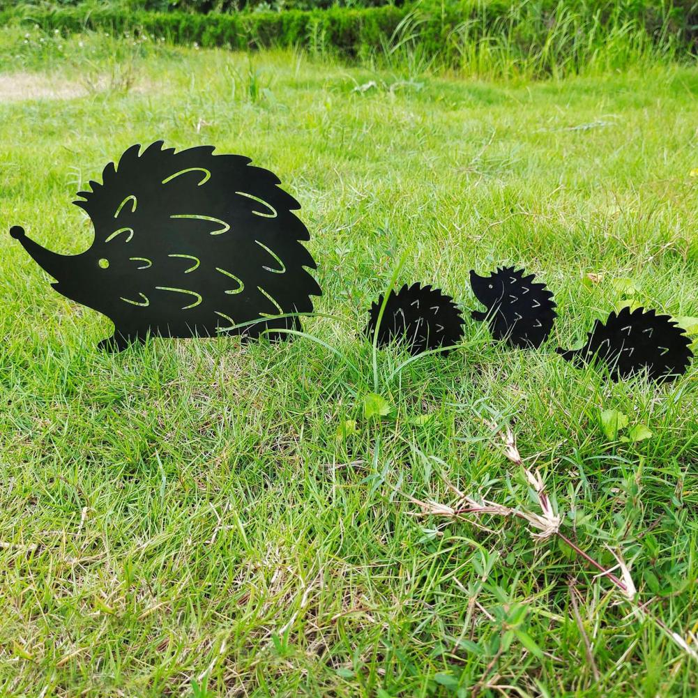 Garden Hedgehog Family Decor set (4pcs) - Style's Bug