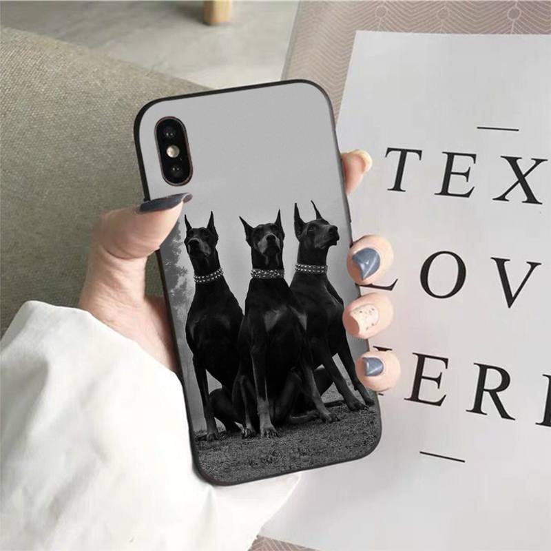 Dobermann iPhone cases