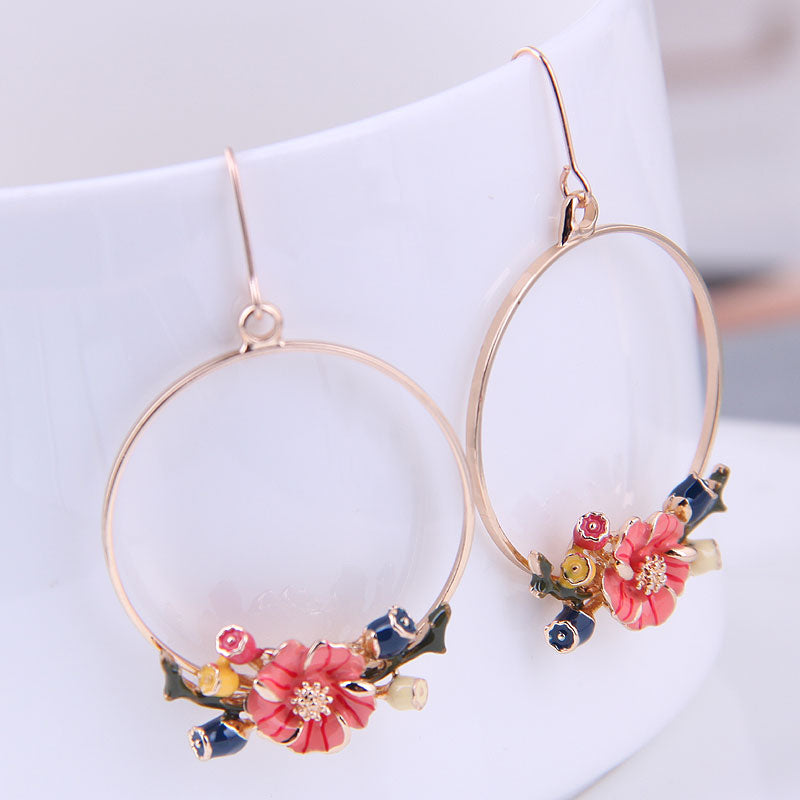 "Fancy Garden" Earrings by SB - Style's Bug Default Title