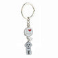 Poodle keychains by Style's Bug (2pcs pack) - Style's Bug White - I love dogs