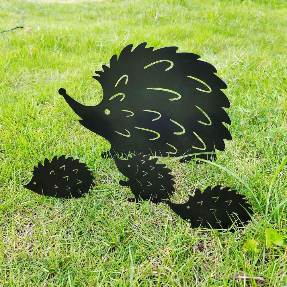 Garden Hedgehog Family Decor set (4pcs) - Style's Bug