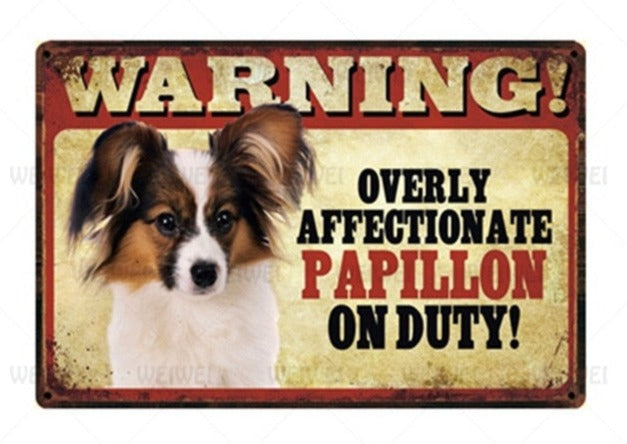 Overly Affectionate Dog Warning signs - Style's Bug Papillon
