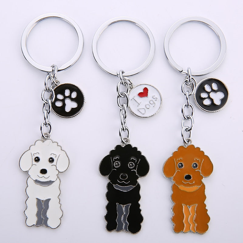 Poodle keychains by Style's Bug (2pcs pack) - Style's Bug