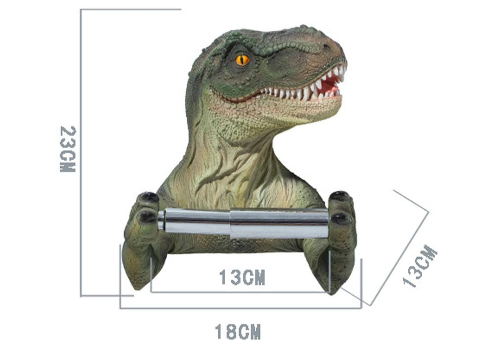 "ToiletPaperSaurs" Bathroom racks - Style's Bug