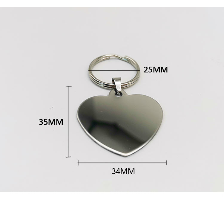 Custom pet tag/keychain by Style's Bug - Style's Bug Heart