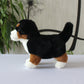 Realistic Bernese Mountain Dog puppy Plushie