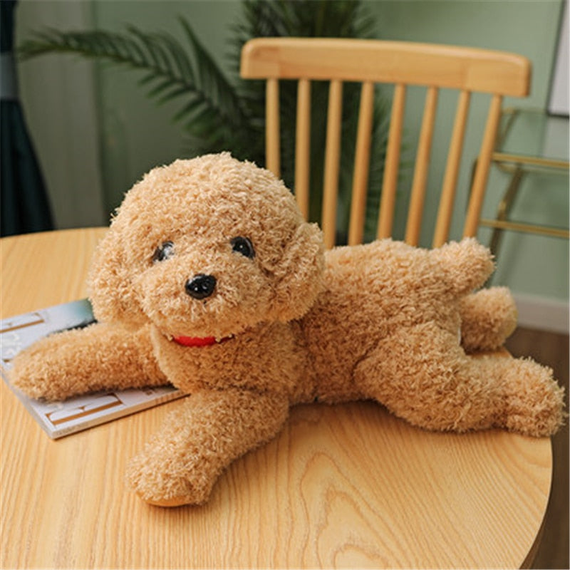 Realistic Poodle puppy plushies - Style's Bug Light Brown - A