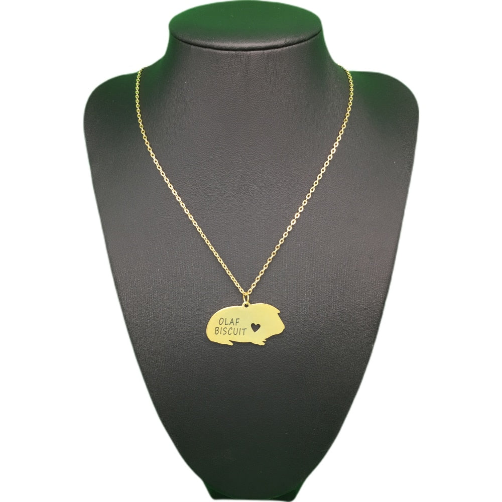 PAWsonalized Guinea Pig Necklace - Style's Bug