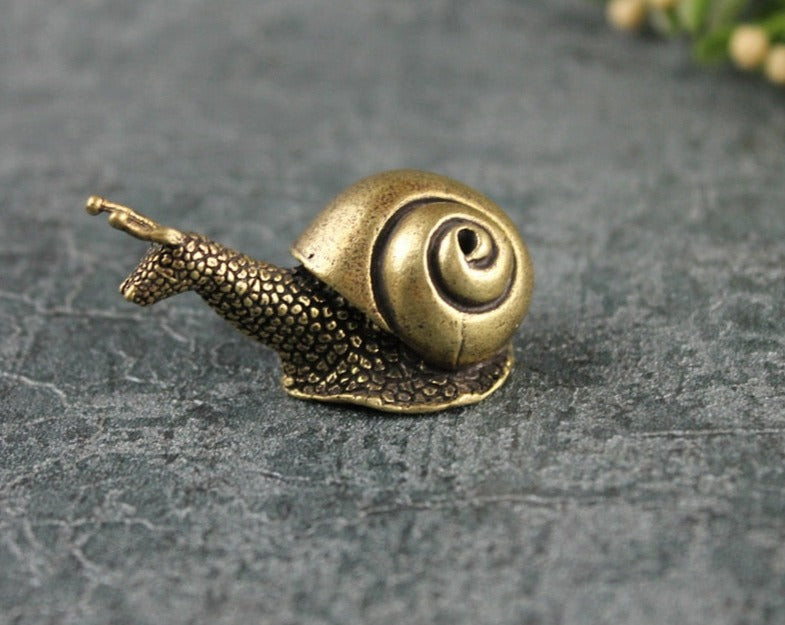 John & Edward - Realistic Brass Snails