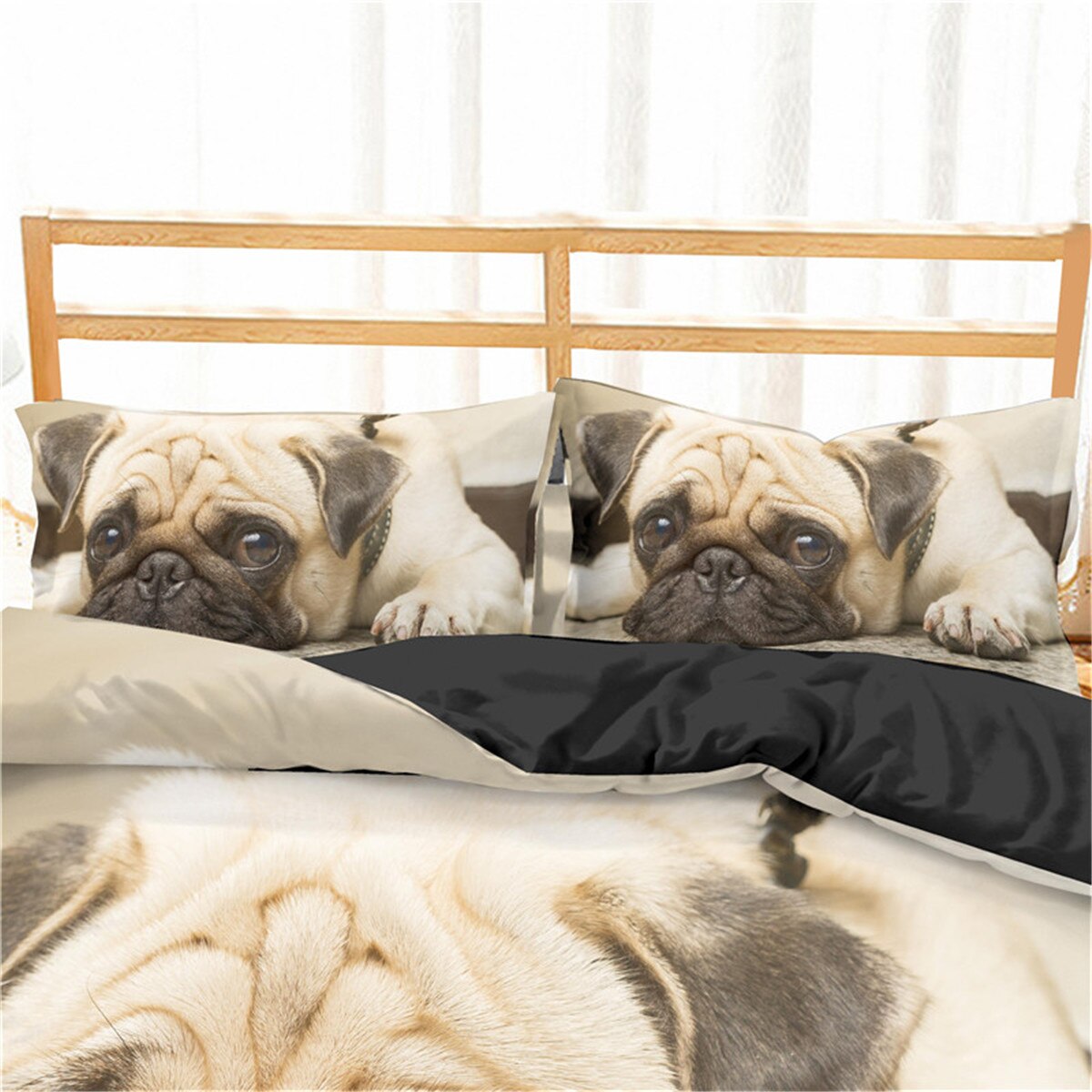 Cute Pug Duvet covers - Style's Bug