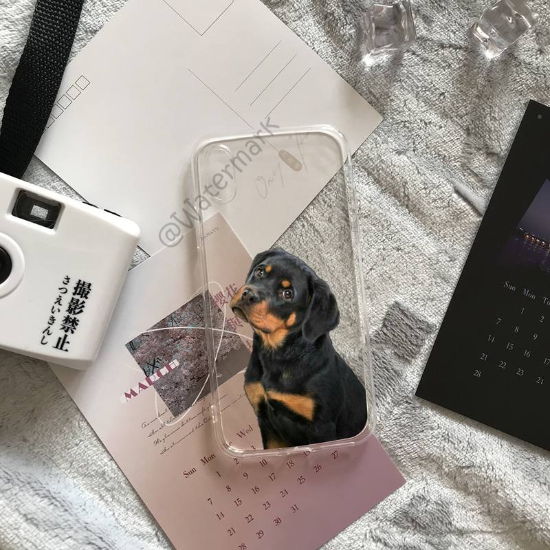 "Toby the Rottweiler" iPhone case - Style's Bug Curious / for iphone 12 pro max