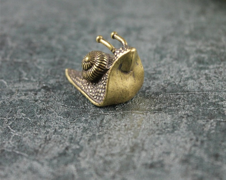 John & Edward - Realistic Brass Snails