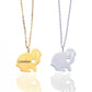 Personalised Rabbit Necklaces by SB