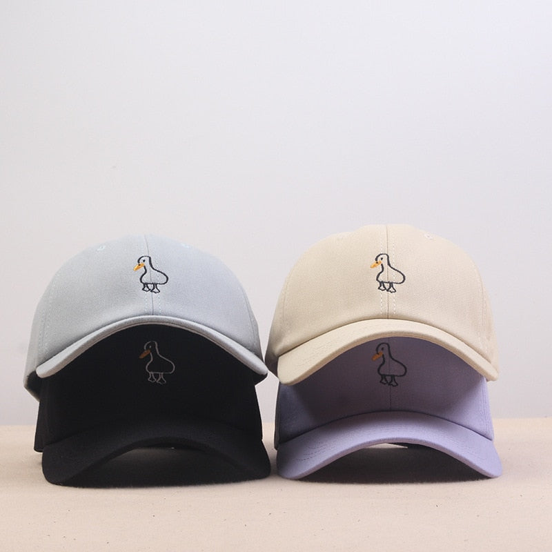 Embroidered Casual Duck Caps by SB - Style's Bug