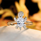 Zircon Turtle ring - Style's Bug White / 6